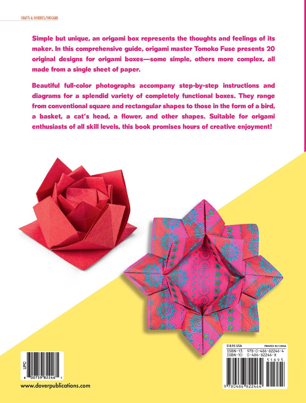Amazing Origami Boxes: 20 origami models with instructions and diagrams (Dover Crafts: Origami & Papercrafts) - Image 2