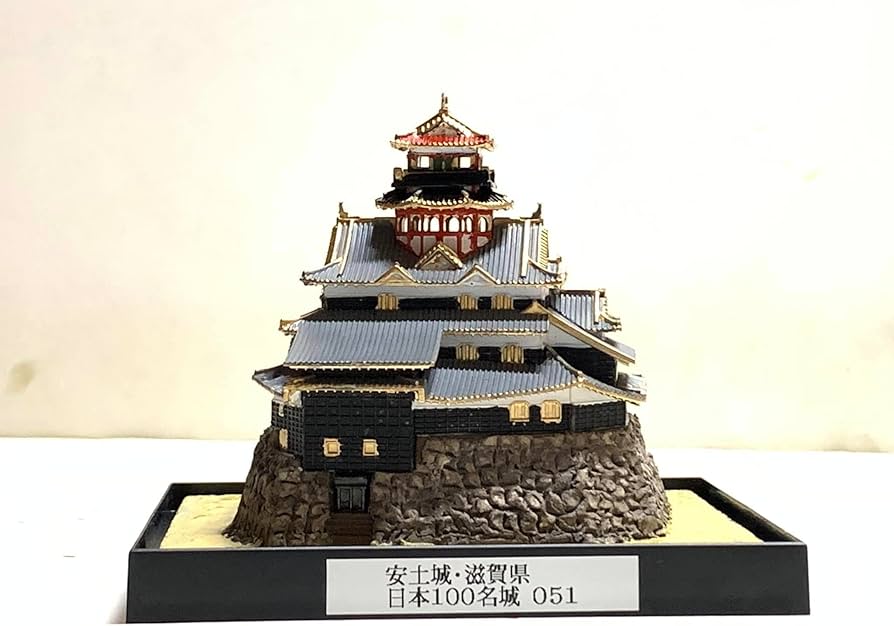 Amazon | 完成品051□安土城・滋賀県 城コレ 城 プラモデル ジオラマ