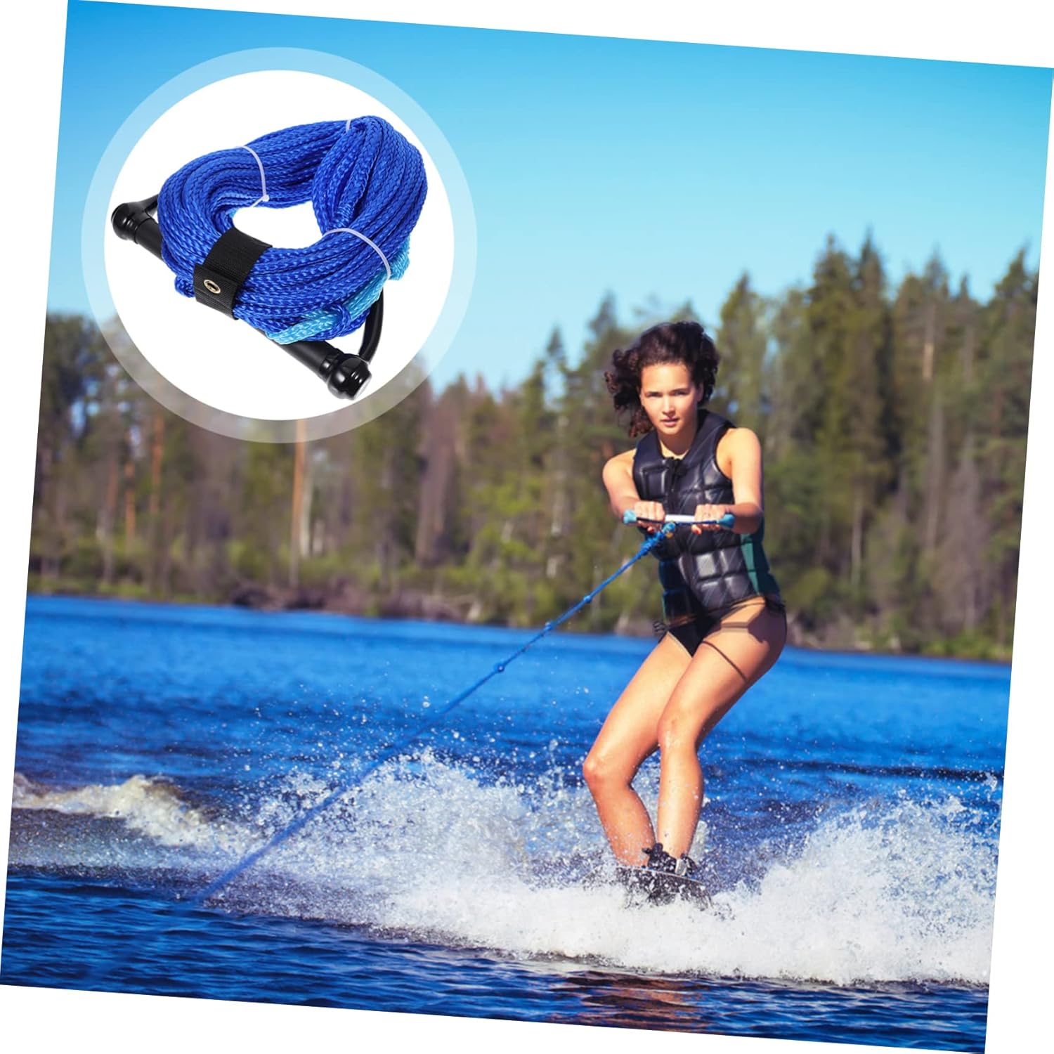Mipcase Water Ski Rope Boat Accessories Marine Waterski Knee Boards for Boats Boat Hook Rider Ropes Water