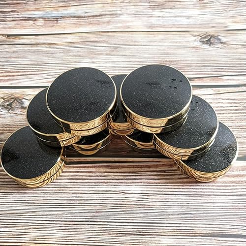 Miniatura 4 de Estuche robusto 2pcs envases de polvo vacíos Fundación Suelta Puff Box Estuche de maquillaje de viaje recargable