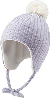 Sterntaler Girls' Inca Hat Ribbed Without