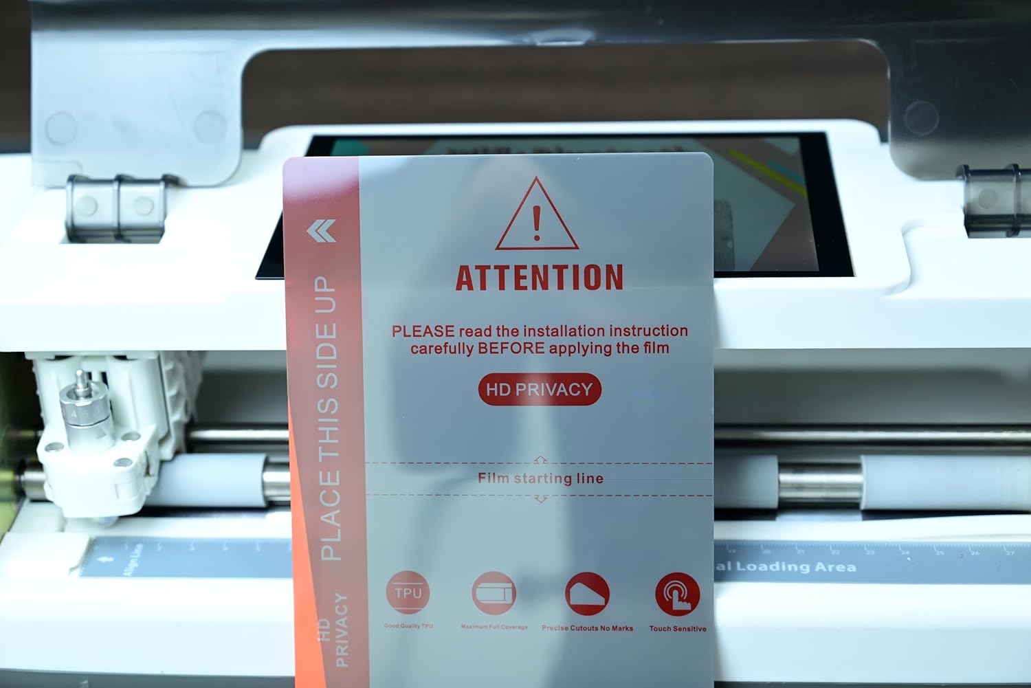 50pieces/ bag 4 Layer 120mm X 180mm TPU HD Matte Privacy Flexible Hydrogel Film Straight Curved Screen Protector Cut Machine Mobile Phone Protective Film (HD Privacy)