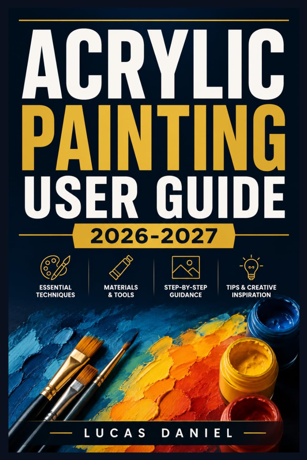 ACRYLIC PAINTING USER GUIDE 2026-2027: From First Brushstroke to Finished Masterpiece. Building Confidence, Craftsmanship, and Personal Expression at Every Stage of Your Creative Journey