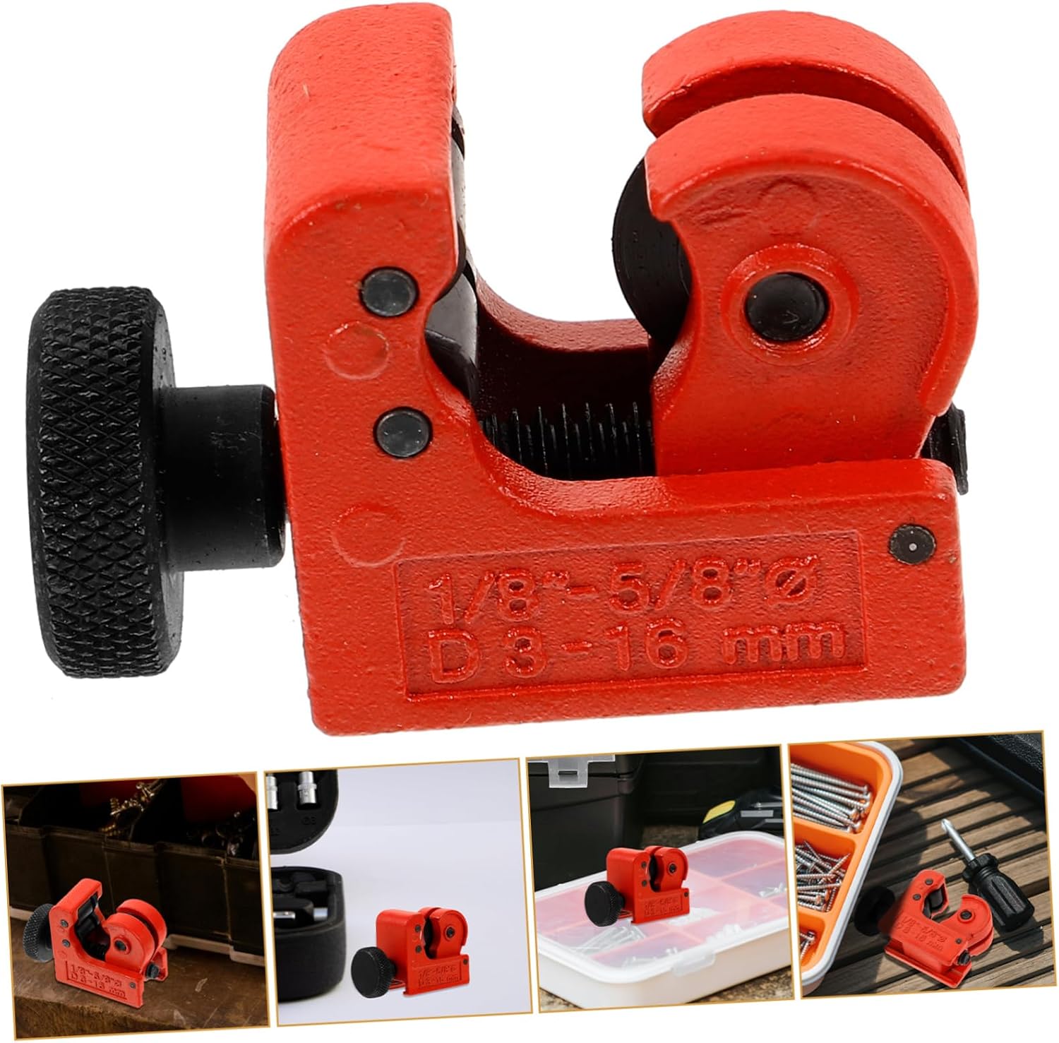 Heavy Duty Mini Tubing Cutter for Copper Resistant Pipe Cutter Tool for Accurate Tube Cutting Diy and Professional Applications