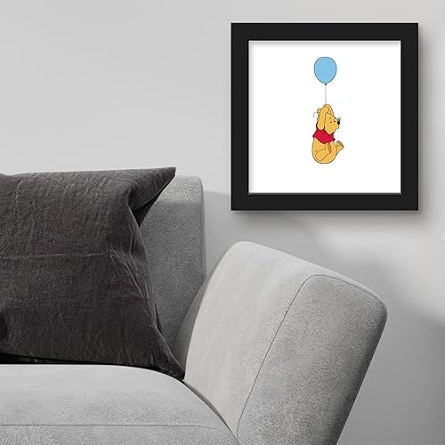 Miniatura 4 de Trends International Gallery Pops Disney Winnie The Pooh - Hanging From A Balloon Canvas Wall Art, Unframed Version, 12" x 12" Gallery Pops Canvas