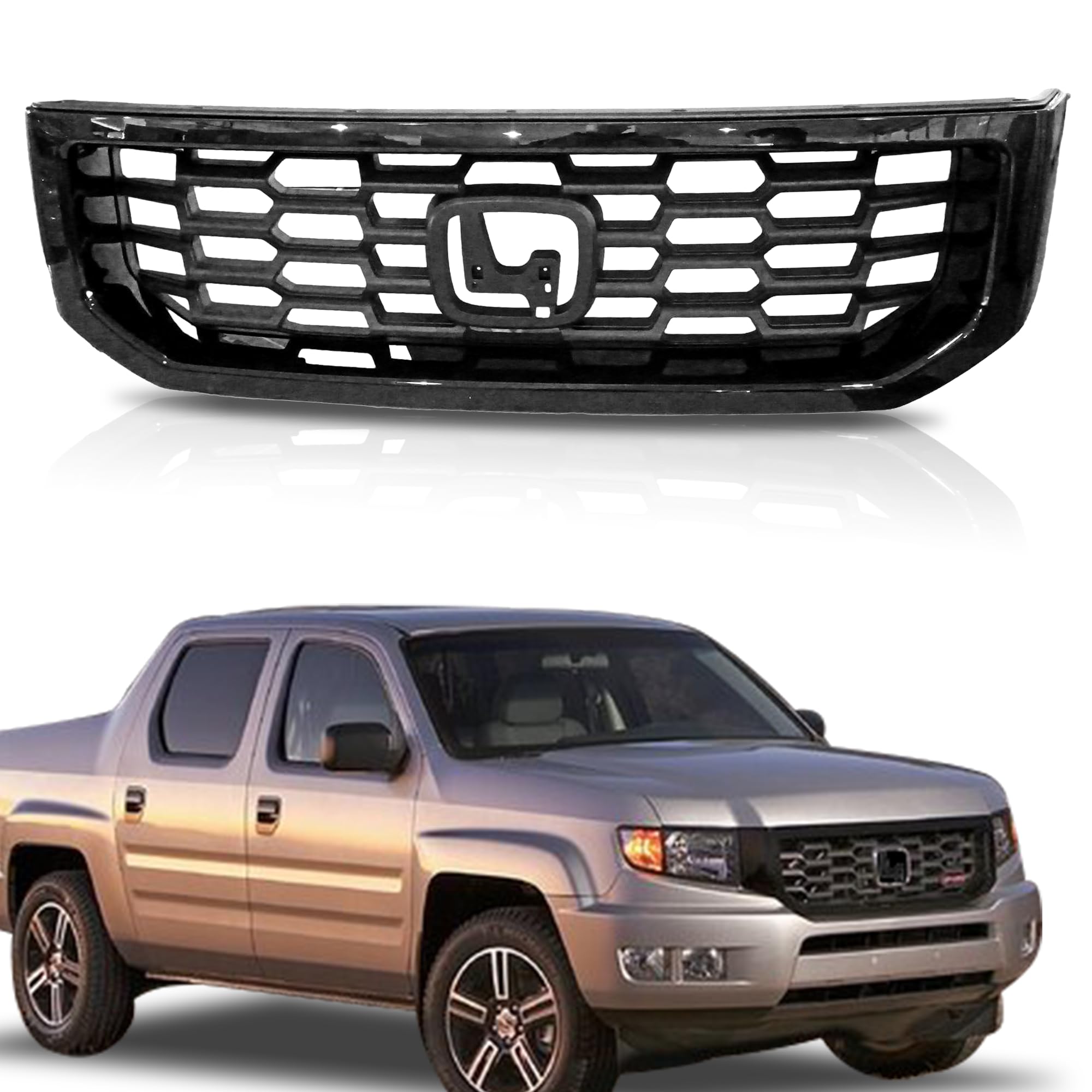 Amazon.com: PartsFlow Front Bumper Grille Upper Grill Assembly