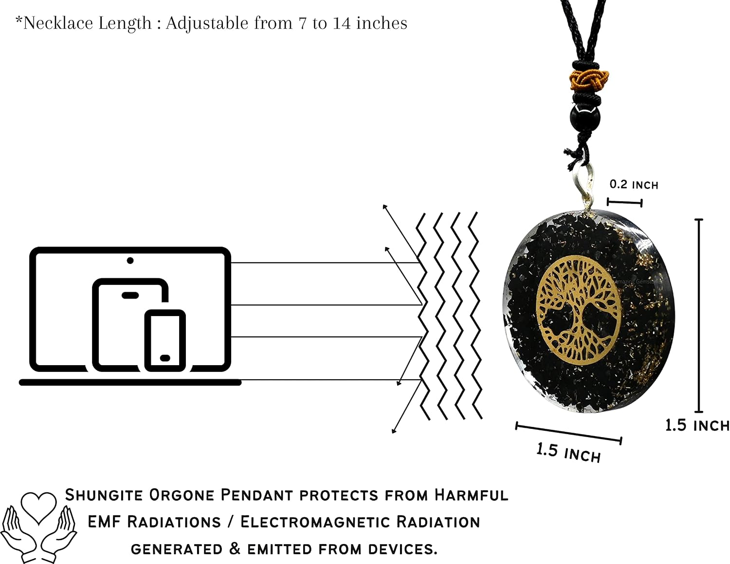 Amazon.com: Shungite Round Orgonite 