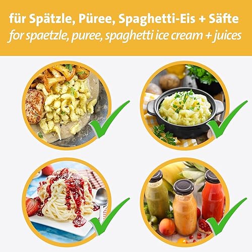 Miniatura 6 de Spaetzle fabricante de fideos redondos clásicos de Westmark Varios