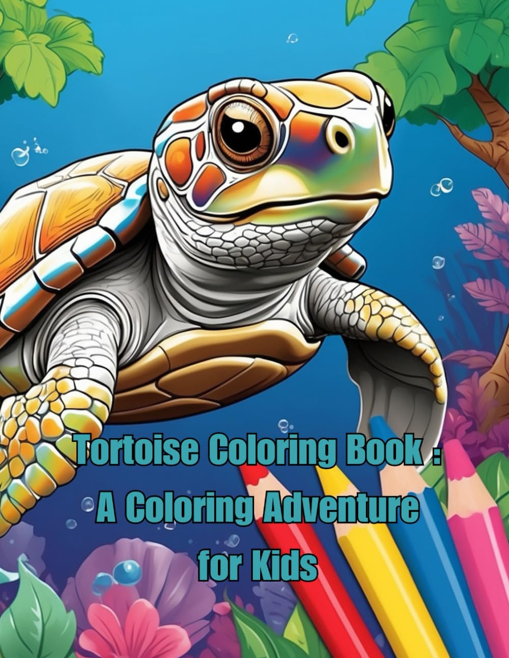 Tortoise Coloring Book: A Coloring Adventure for Kids