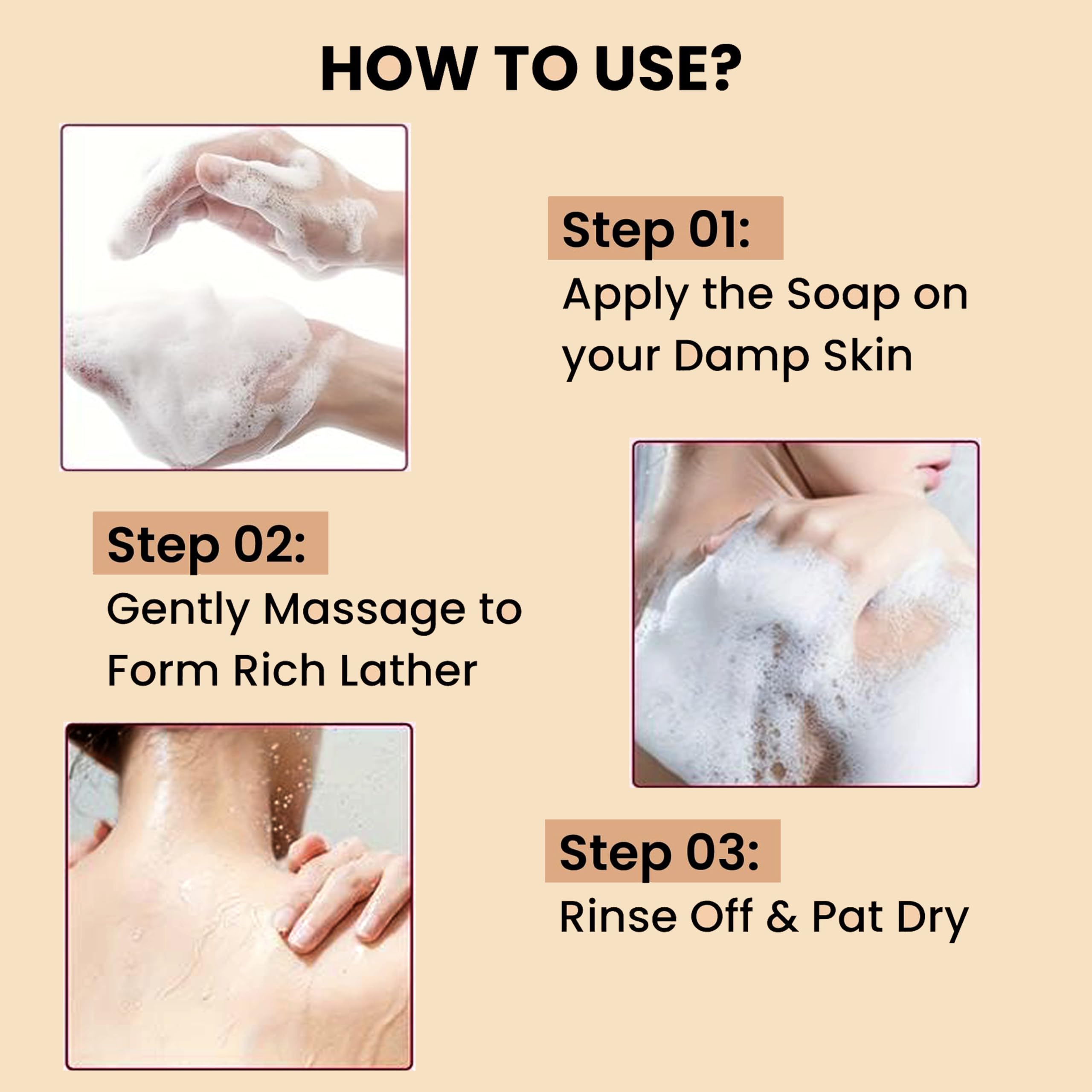 SIIYA BODY BLOOM Lemon Brightening Soap for Even Skin Tone | Refreshing & Deep Cleansing Bathing Bar with Glycerin | Natural Face & Body Cleanser for Fresh & Glowing Skin Pure Essential Oil For Men & Women (100gm * Pack Of 1) 2