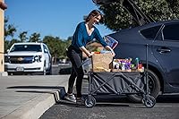 Vista 4 de Picnic TIME NCAA Unisex-Adult NCAA Adventure Wagon Portable Utility Wagon