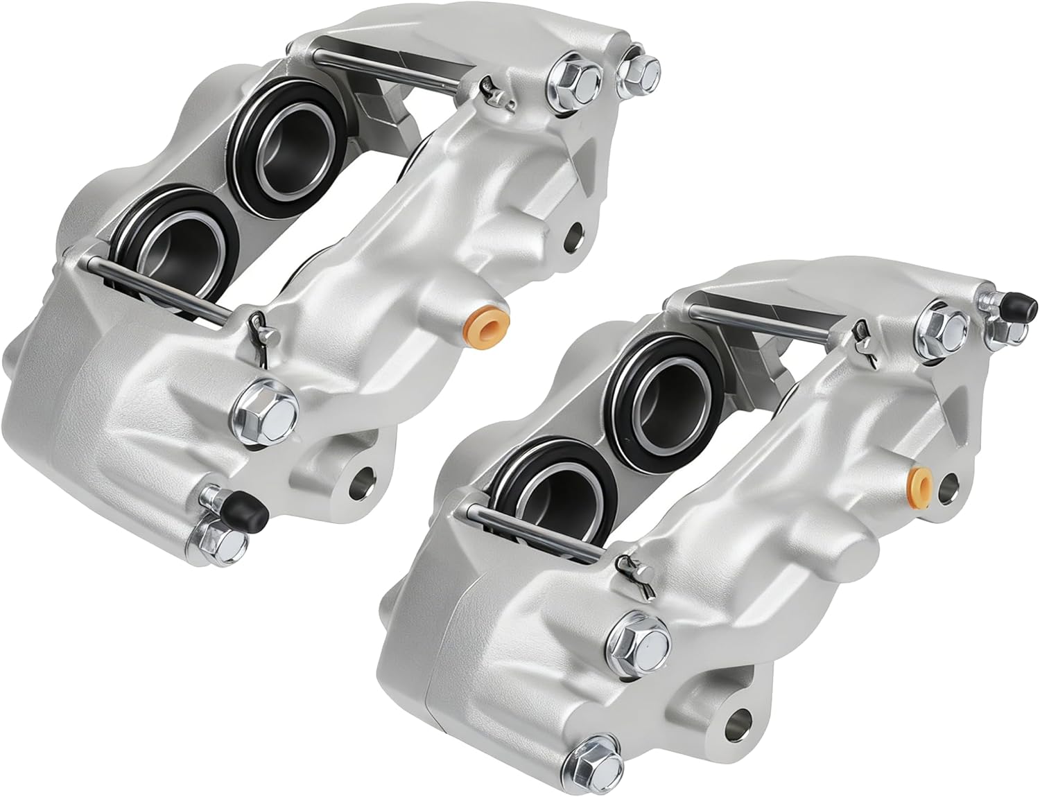 DRIVESTAR 192984 192985 New Left & Right Front Brake Calipers, fit 2003-2009 for Toyota 4Runner/ 2007-2014 FJ Cruiser/ 2005-2015 Tacoma/ 2000-2006 Tundra