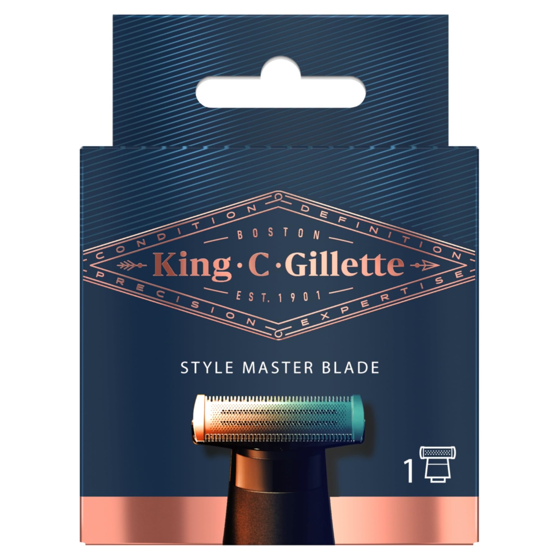 Lame de Recharge Gillette Style Master Remplacement 4D - 7