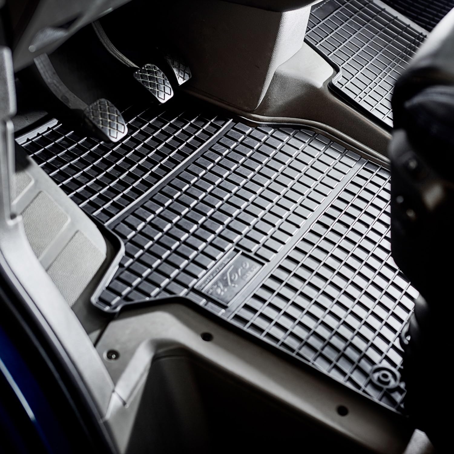 Alfombrilla De Goma Para Maletero Trasero - Negro Mate - Tesla Model 3