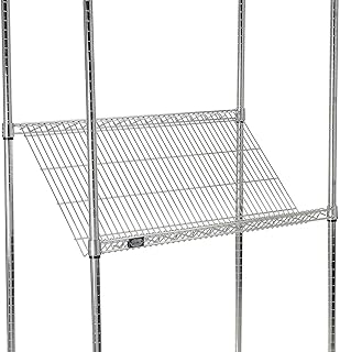 Global Industrial Chrome Wire Slant Shelf, 36x18