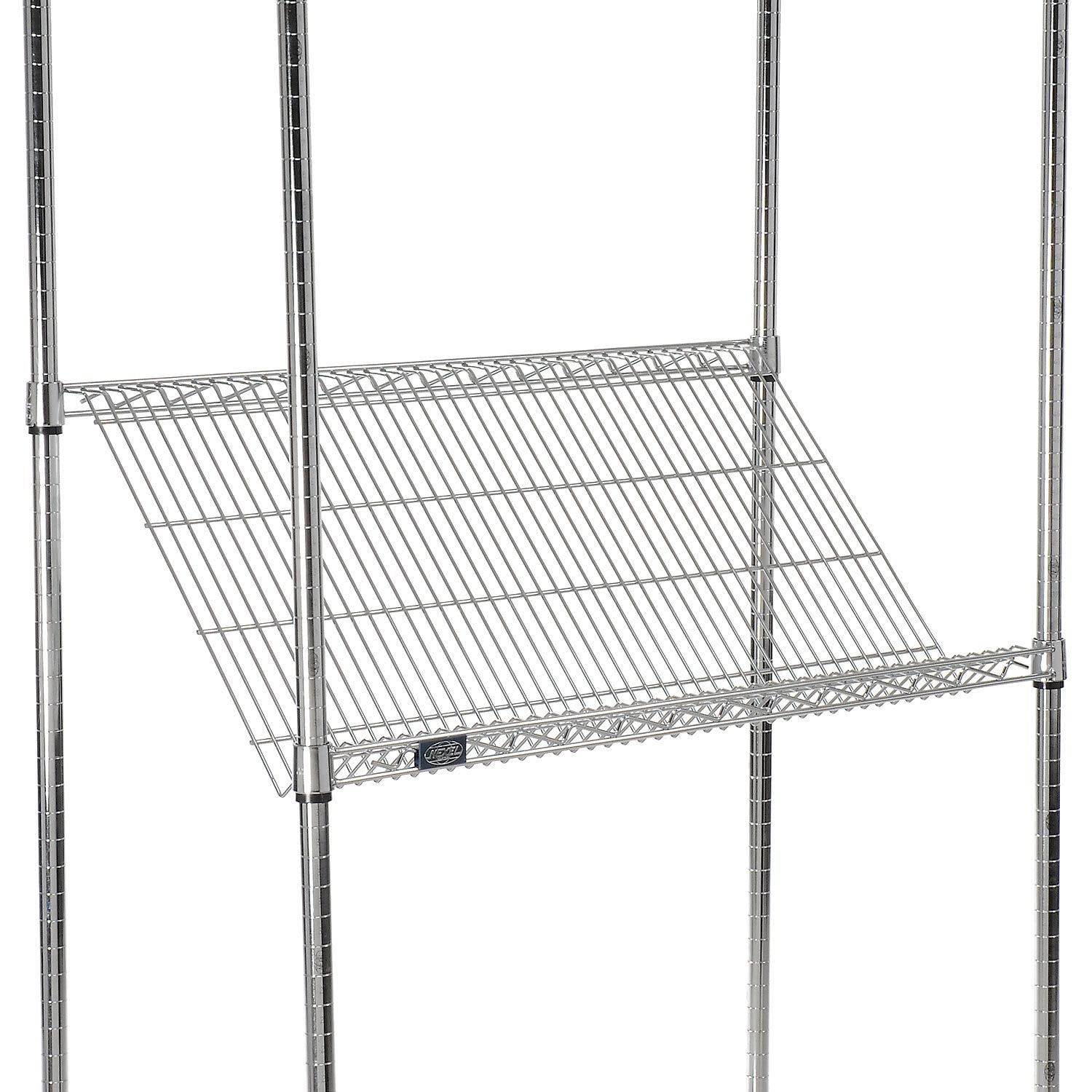 Amazon.com: Global Industrial Chrome Wire Slant Shelf, 36x18