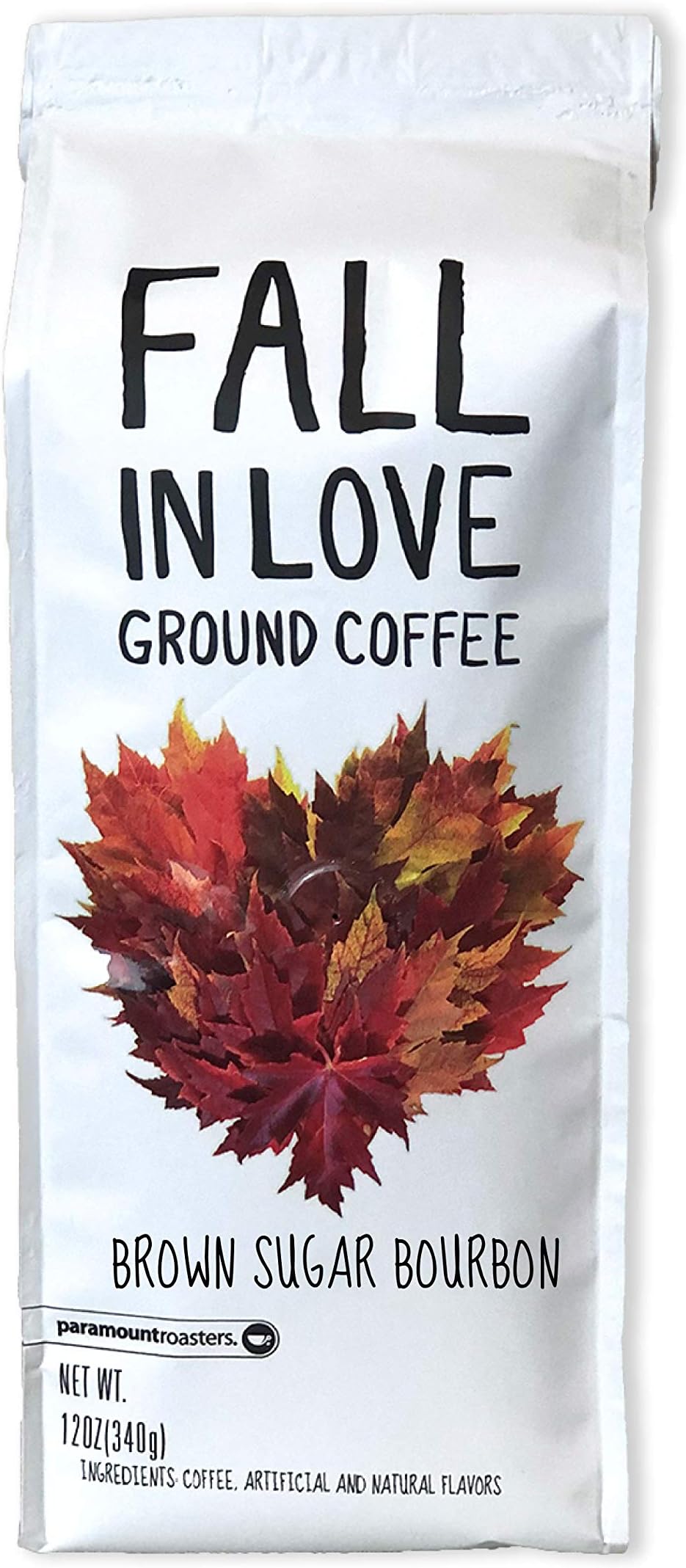 Fall In Love, Brown Sugar Bourbon, Flavored Coffee 12oz