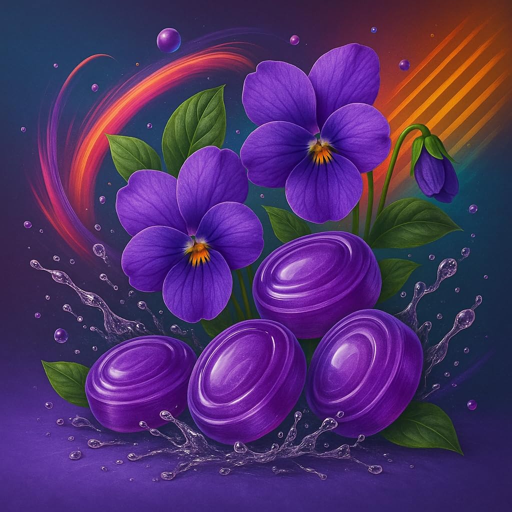 Violet Pastilles - Veilchen Bonbon Aroma Konzentrat - Vegan - Sasami - 100ml
