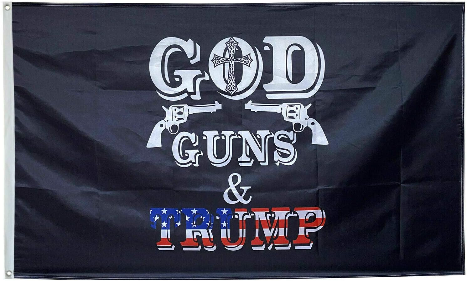 God Guns & Trump Flag 2nd Amendment 3' X 5' Flag