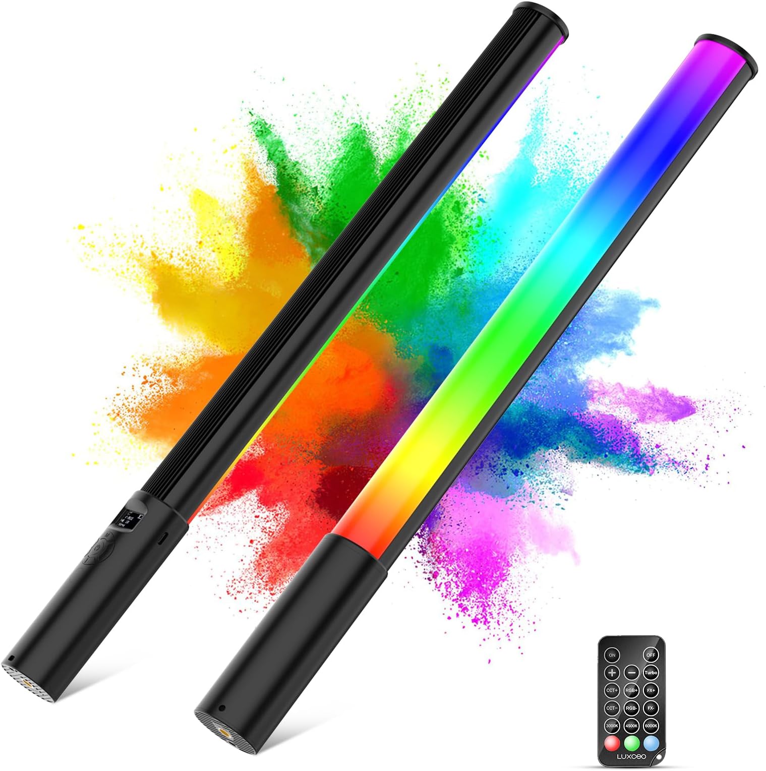Amazon.com : Hagibis RGB Photography Light Wand, Handheld LED Video ...