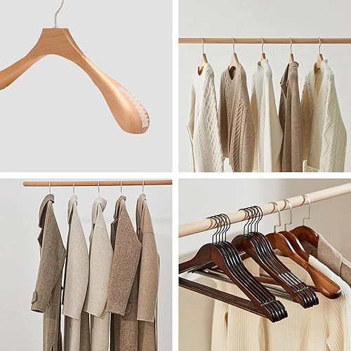 Miniatura 3 de ASUNFO 200 agarres de goma antideslizantes para colgar ropa adhesiva para perchas de madera, agarre transparente de 2.8 x 0.24 pulgadas, ganchos de