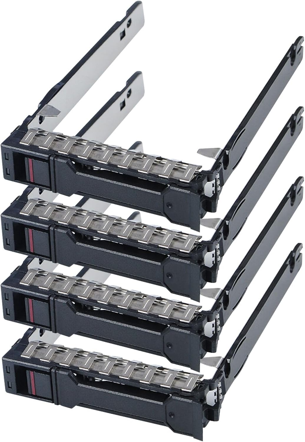 4-Pack Hard Drive Tray Caddy 2.5 SSD Caddy P22892 P22892-001 Hard Drive Bracket Compatible with HP Proliant DL385 DL365 DL345 DL325 Gen10 Plus V2 G11