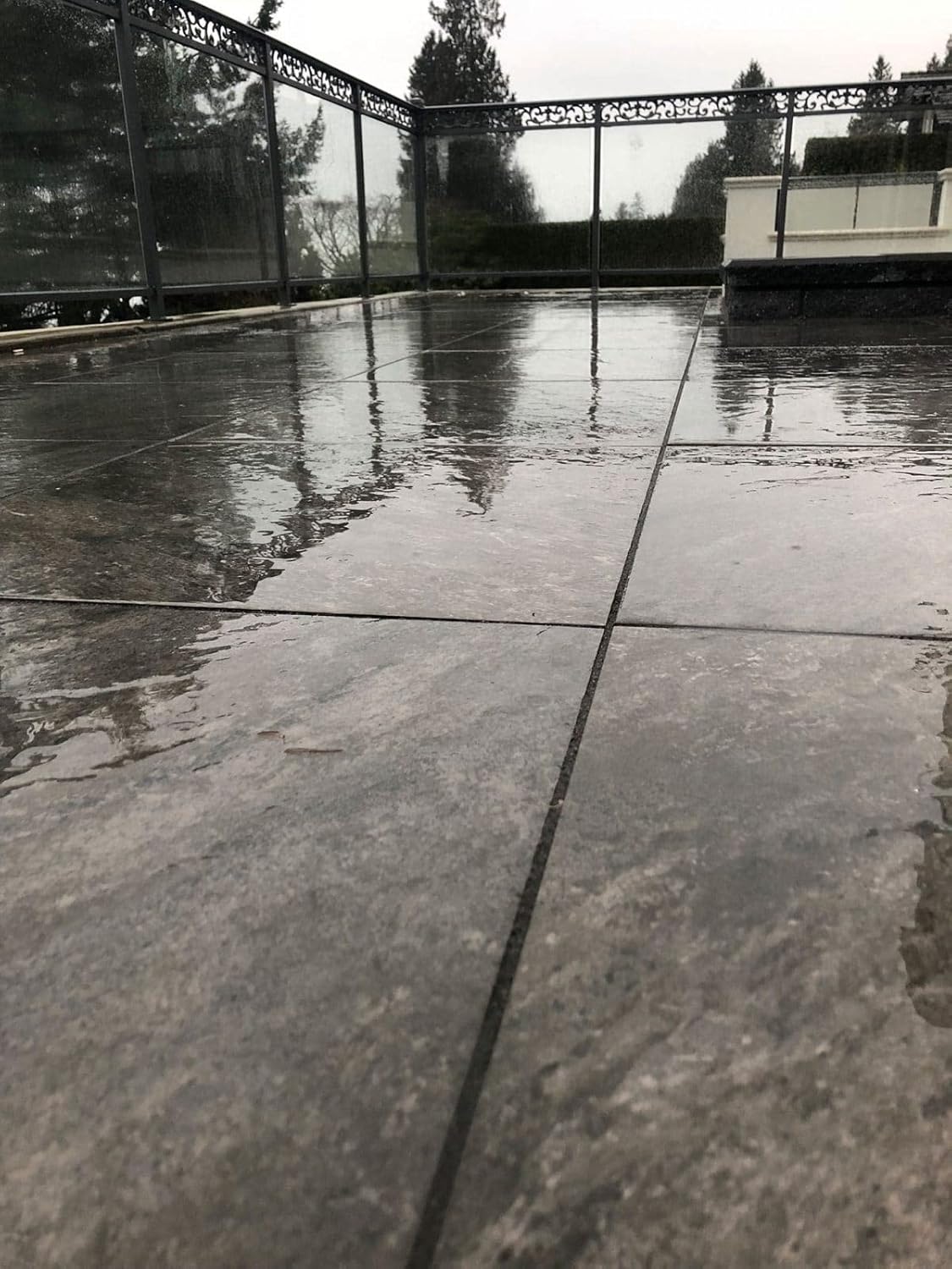 Rompox Easy Basalt – Color Update. Pre-Mixed Permeable Joint Compound for patios, pavers, & DIY Projects. Water Permeable, Weed Resistant, Frost Safe, Quick Install. Made in Germany/USA 33 lbs.
