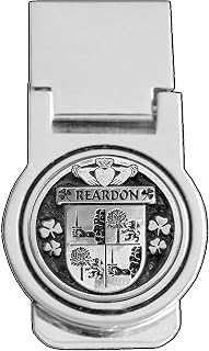 Reardon Irish Coat of Arms Disk Money Clip