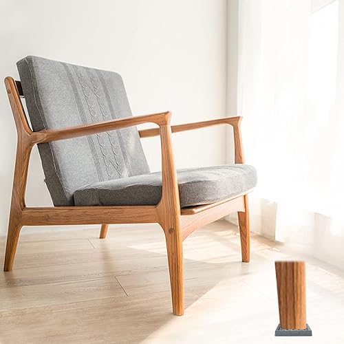 Miniatura 5 de Posavasos para muebles  8 piezas de 3 pulgadas cuadradas para muebles de 3 pulgadas, almohadillas antideslizantes, suelos de madera dura, agarre