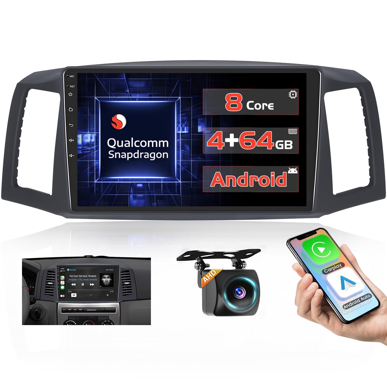 【android auto対応】CarDongle CB-OCTA-64 Amazon.com: OTTOCAST Mini Cube 3.0 USB C Wireless CarPlay