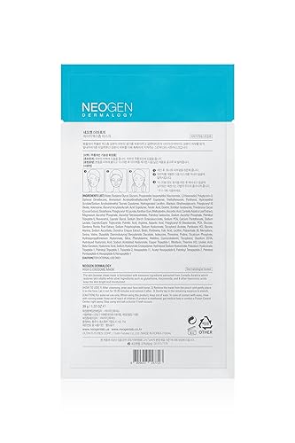 Miniatura 9 de [K-Beauty] Hoja de máscara de exosoma de NEOGEN DERMALOGY High G (1.38 oz. 5 hojas)