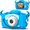 VIVITAR Kids Tech - Kids Camera 2 Screen for Joyful Moments - Snap 12MP Pics, Record 1080p HD Videos, Build in Games, Durable Drop-Proof Case, USB Rechargeable for Non-Stop Fun
