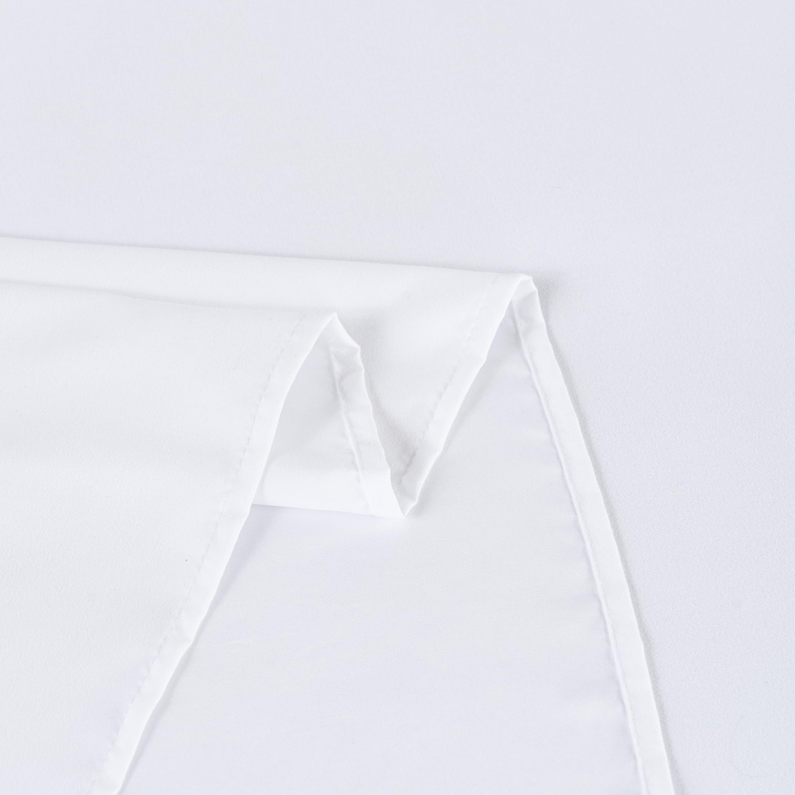 3-parti Copertura stretch per tavoli da massaggio, Lenzuola da massaggio, Set di copertina da letto massaggio con lenzuola, lenzuola e copertina da cuscino a forma di U (Bianco)