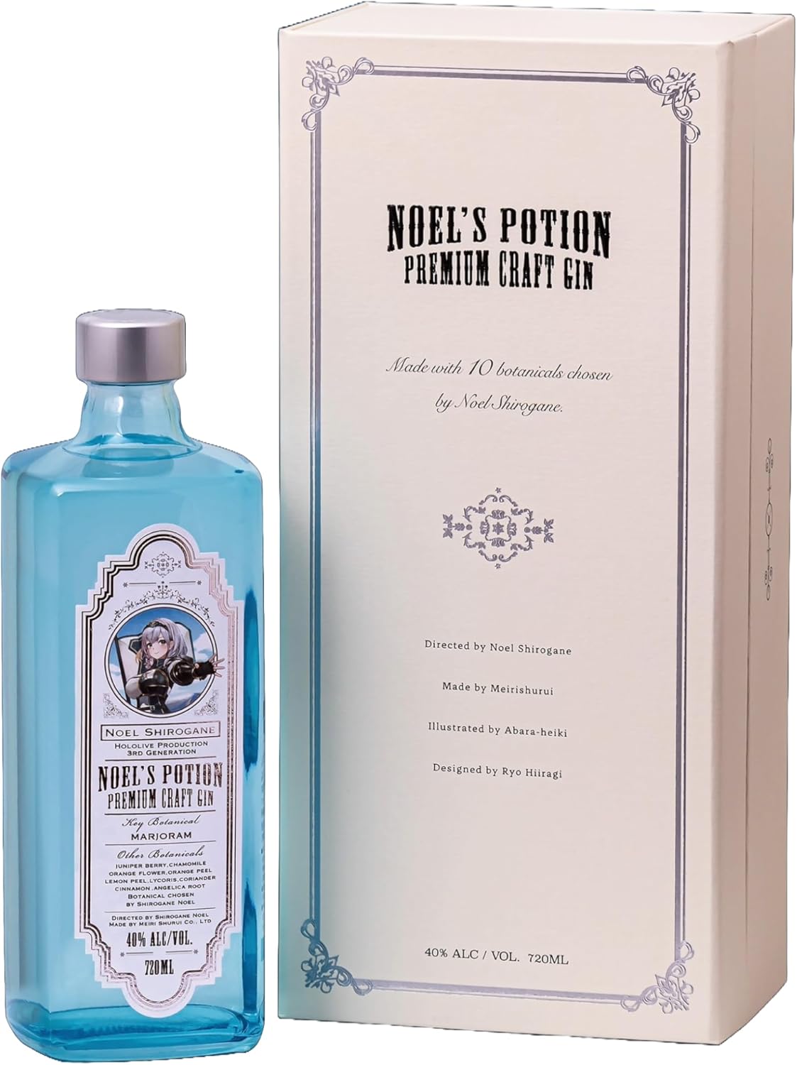 プレミアムクラフトジン「ノエルのポーション」 720ml