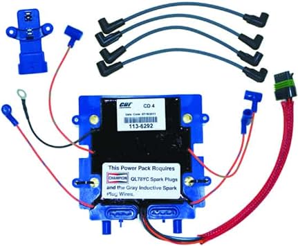 CDI Electronics 113-6292K 1 Johnson/Evinrude Power Pack Kit - 4 Cyl 1995-2006