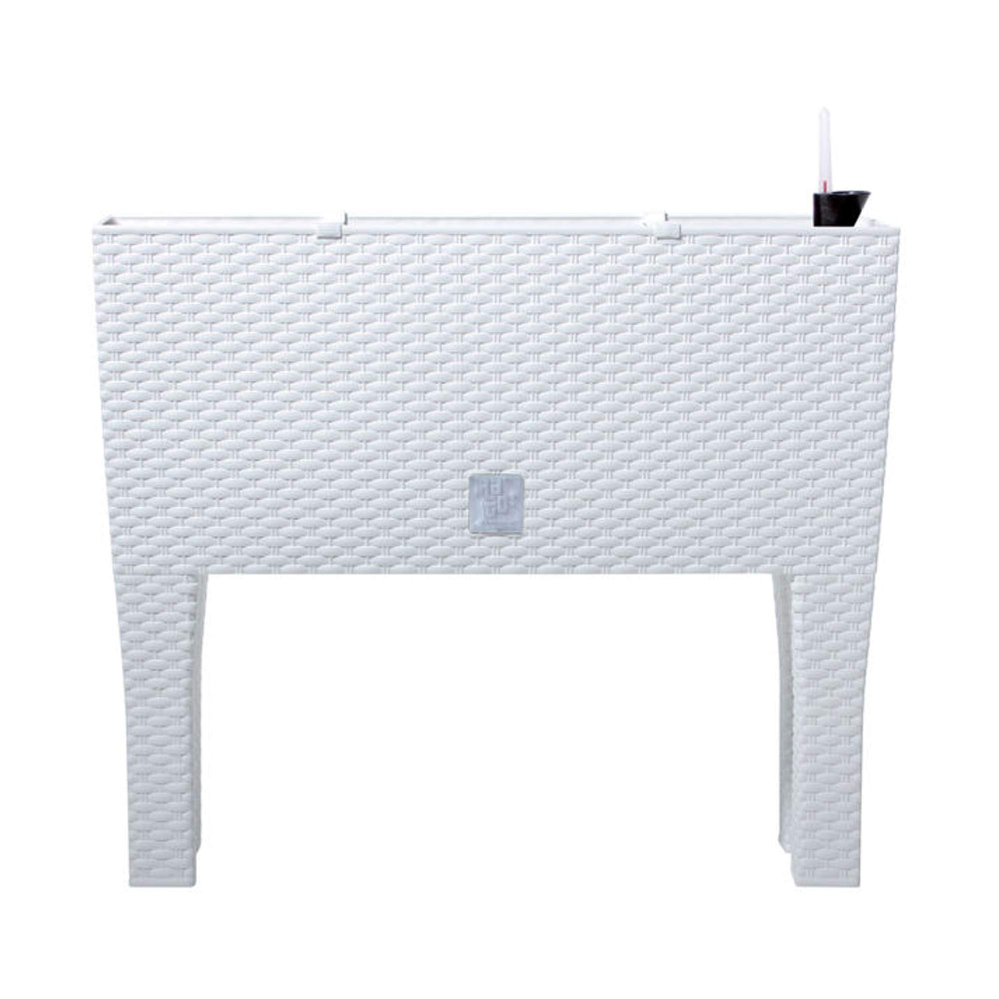 Fioriera Vaso Da Fiori Resistenre ai Raggi UV Aletzza 65cm (Bianco)
