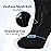 +MD Diabetic Socks for Men Women-6 Pairs Ankle Non-Binding Extra Wide, Seamless Circulator Socks for Edema 10-13 3Blk/3Wht