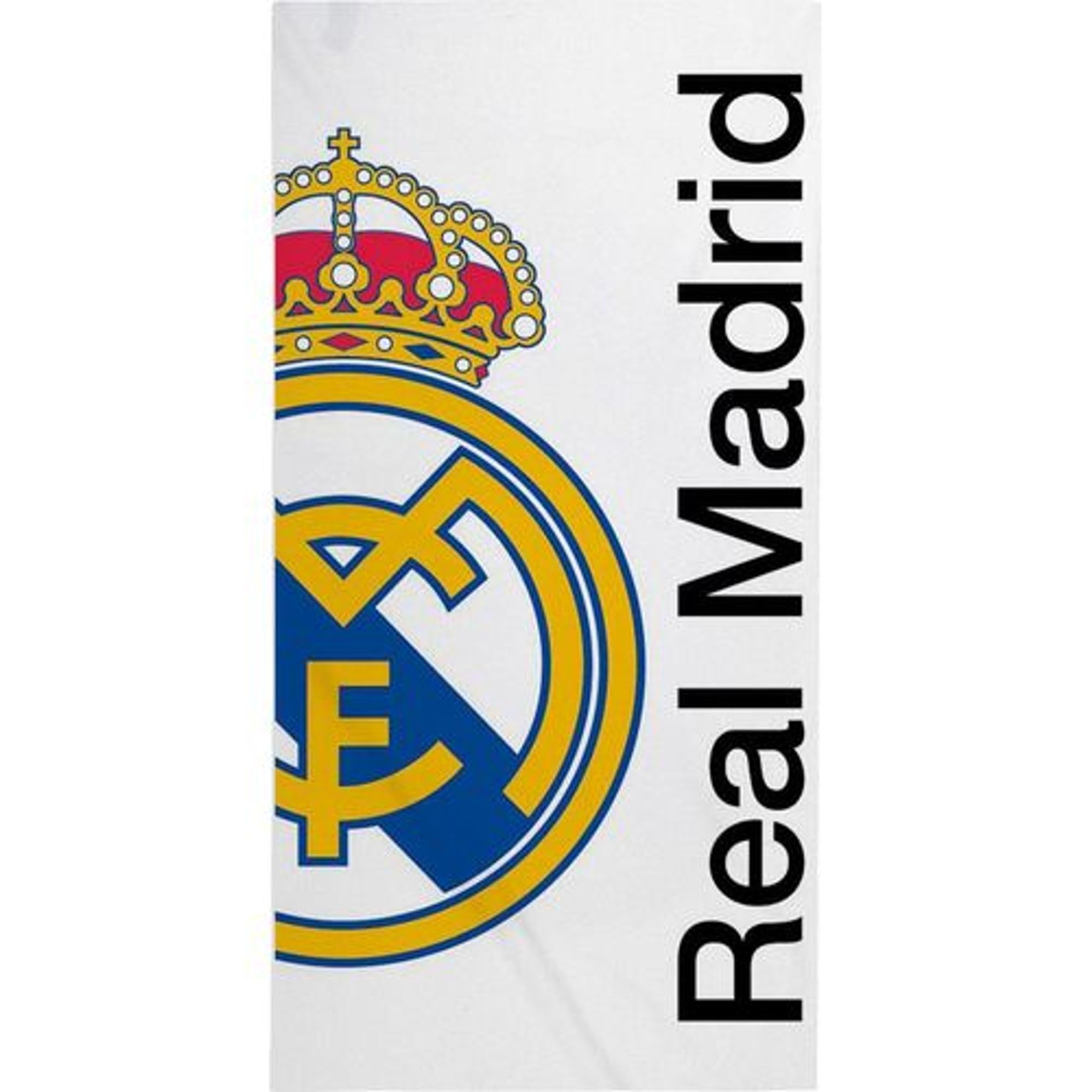 Drap de bain Real Madrid grand format au design européen exclusif