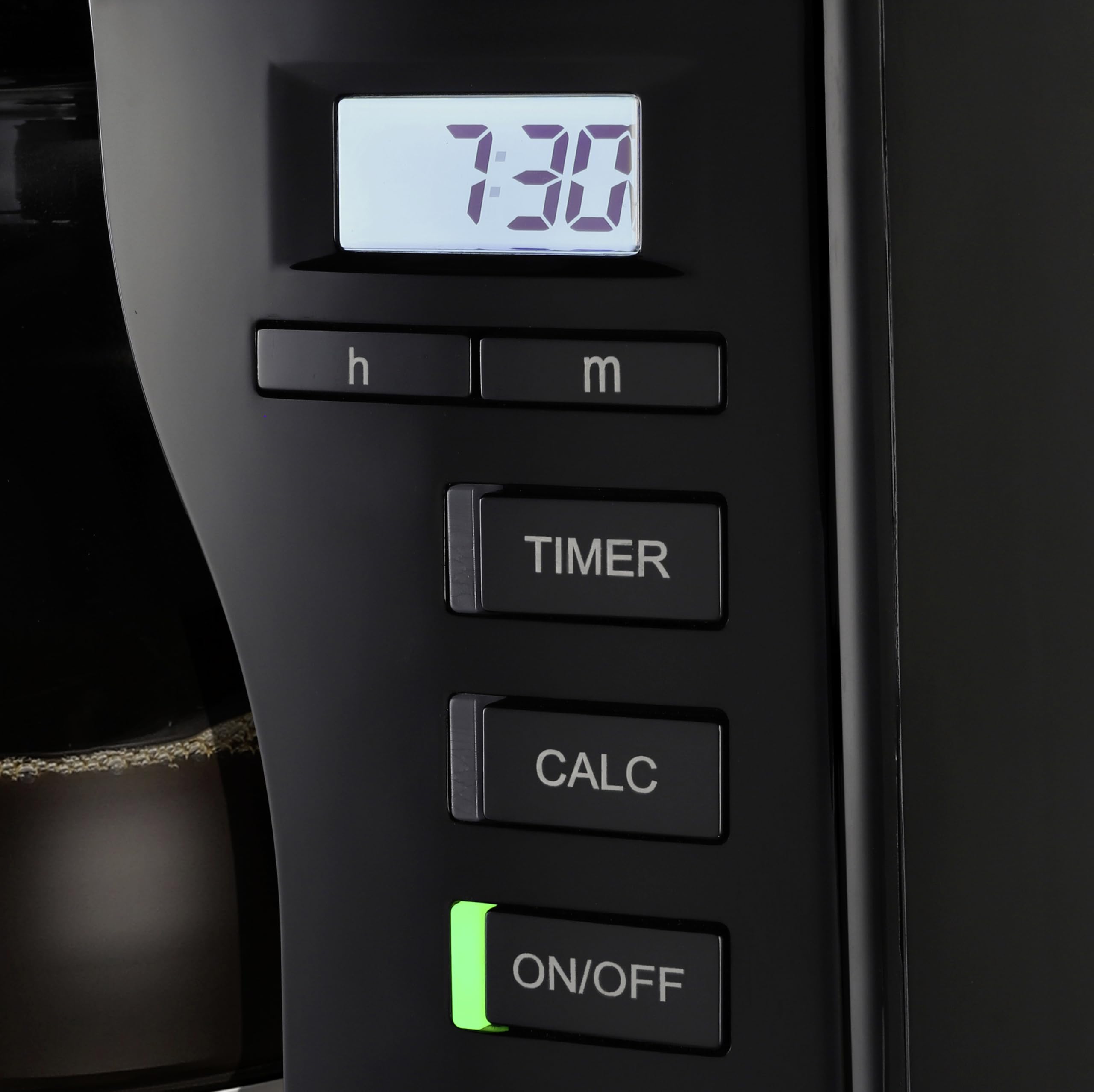 Melitta, Cafetière Filtre LOOK V Timer 1,25L Noir/Acier, Cafetière Programmable, Fonction AromaSelector, Fonction Minuteur, Porte-filtres 1x4, 10 Tasses,1025-08,1080W