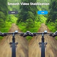 Vista 3 de Videocámara sumergible DV con wifi AAKASO EK7000 4K Action Camera Sports.