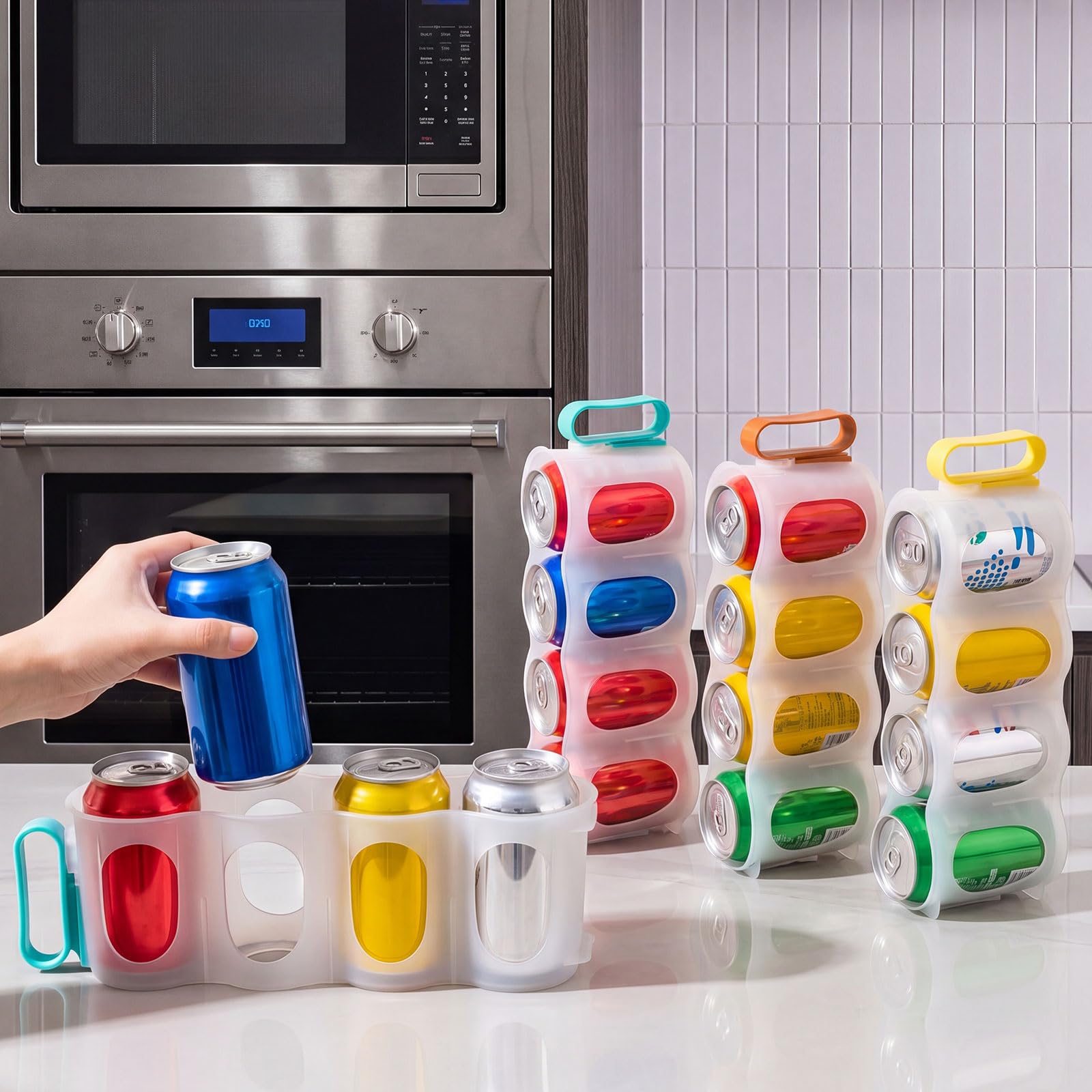 Amazon.com: Novabright 6 Pcs Portable Soda Can Organizer 11 x 4.2
