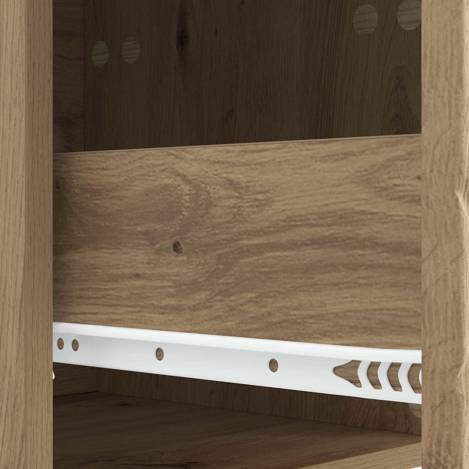 Hothingwell TV-Bank, 147 x 34,5 x 30 cm, aus Holz | Vintage-Stil; Aufbewahrungsschubladen; einfache Pflege mit feuchtem Tuch; für Wohnzimmer