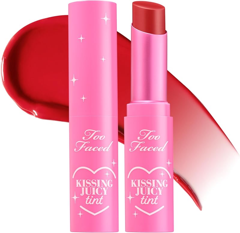 Kissing Juicy Tint Lip Balm | Hydrating, Long Lasting Lip Stain for Instant Color + Shine with Juicy Scents, 0.10 Ounce