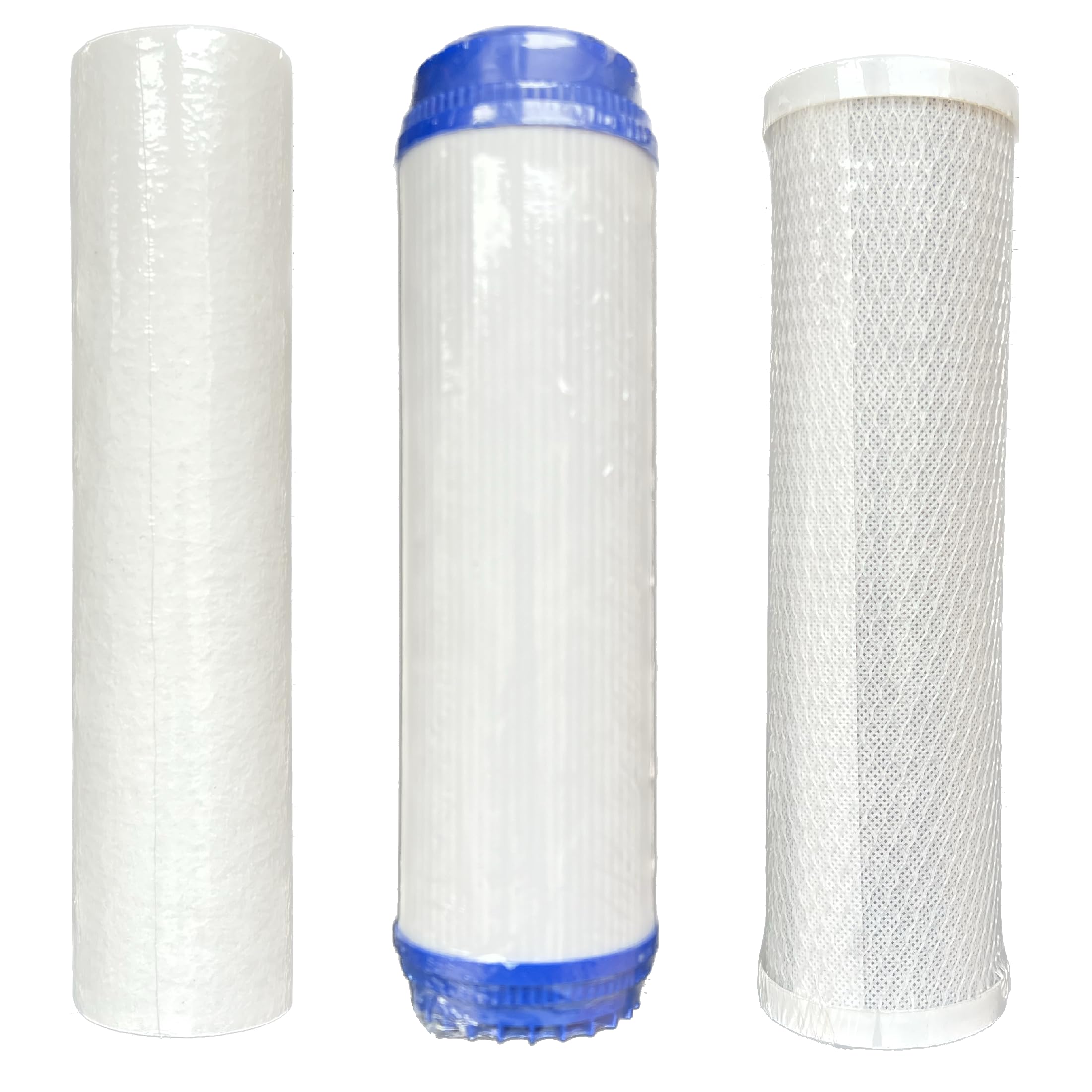 IBO Filtro de agua prefiltro de 3 niveles 1 pulgada 8 bar | 3 cartuchos de filtro de agua | filtro de sedimentos | para agua doméstica | suministro de agua de pozo | caudal 4000 l/h | con ventilación