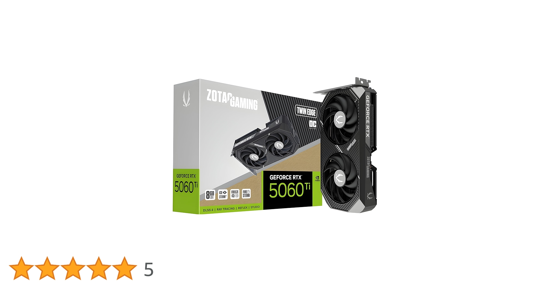 Amazon | ZOTAC Gaming GeForce RTX 5060 Ti 8GB ツインエッジ OC DLSS