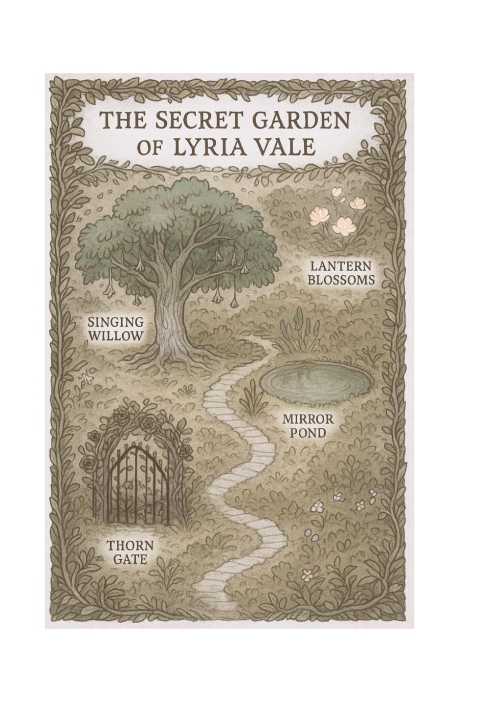 The Secret Garden of Lyria Vale: Elara's Chronicles