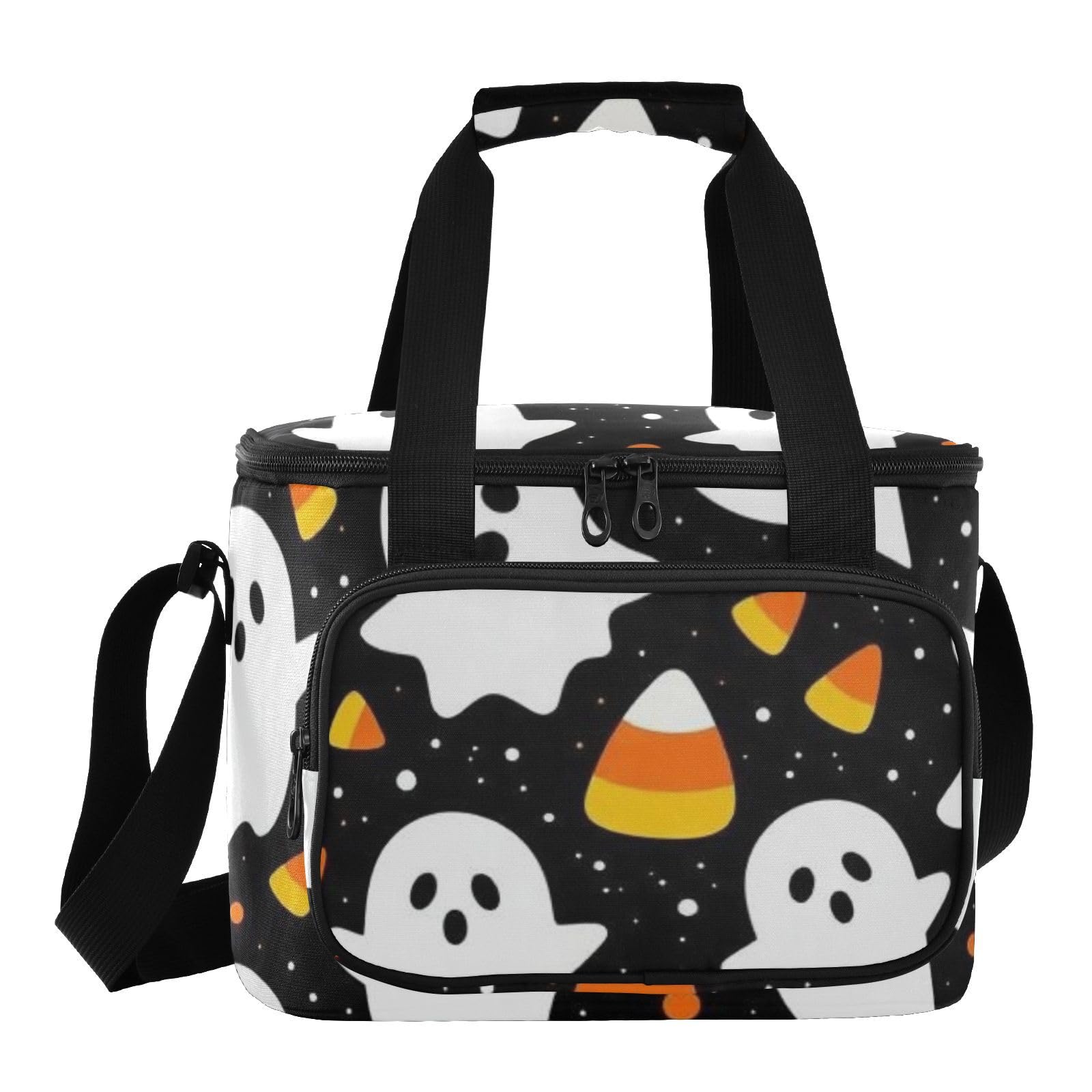 Wudan Spirit Candy Corn Halloween drukowana lodówka piknikowa 31 × 26 × 22,5 cm plaża pracownicy biurowi