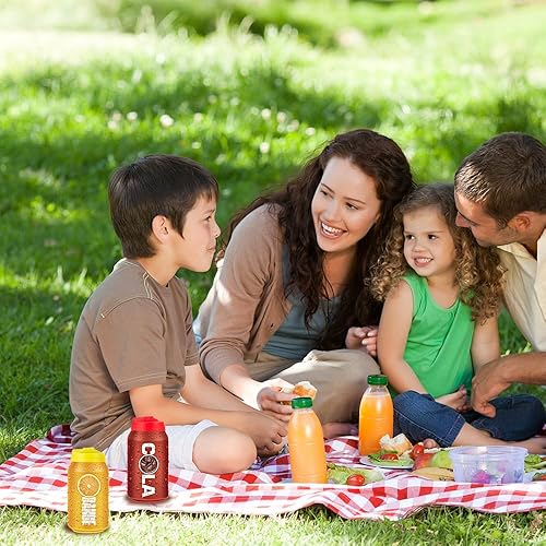 Miniatura 6 de Fundas para latas de soda, fundas para latas de soda y cola, protector redondo, tapón de plástico reutilizable o protector para latas de tamaño