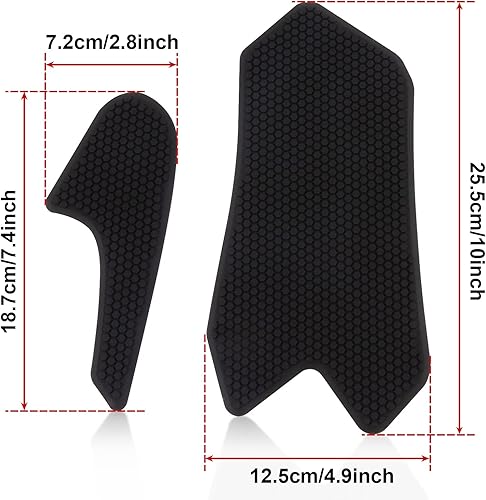 Miniatura 4 de Protector de rodilla de tracción lateral de tanque de gas anticalentado, almohadilla antideslizante para Panigale 899 2013-2015, para 959 2016-2019,