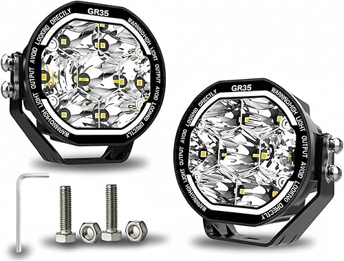 Foco LED (iluminación ambiental ámbar de 3.5 pulgadas)